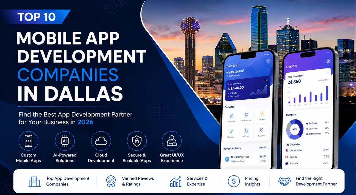 Top 10 Mobile App Development Companies in Dallas
