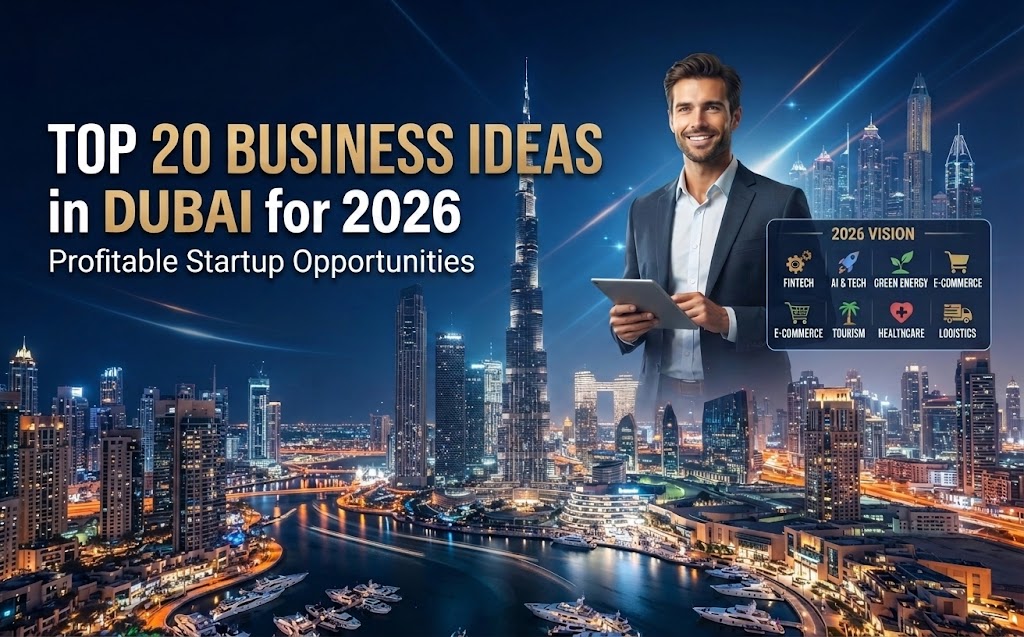 Top 20 Business Ideas in Dubai for 2026: Profitable Startup Opportunities