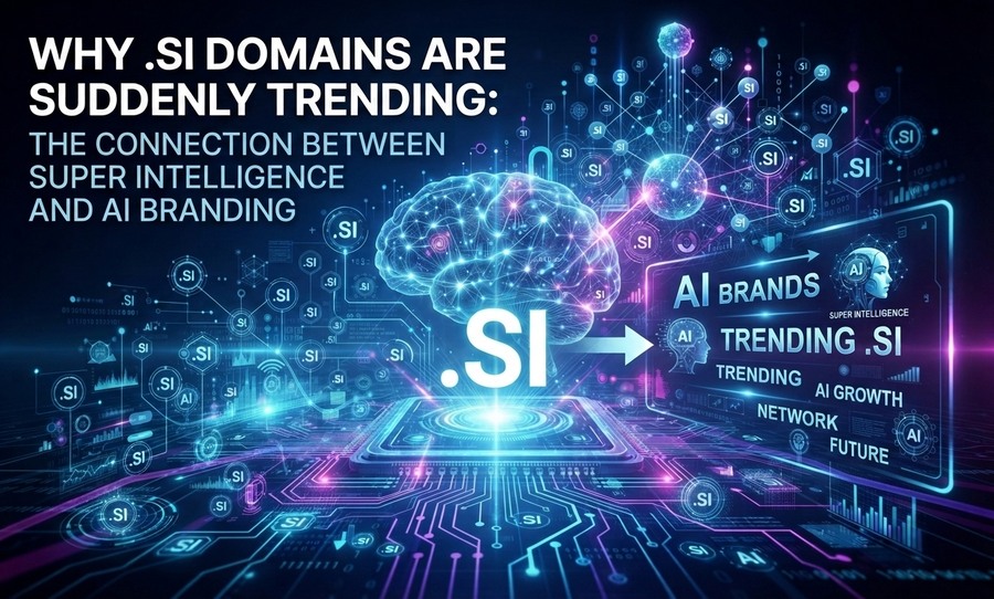 Why .SI Domains Are Suddenly Trending: The Connection Between Super Intelligence and AI Branding