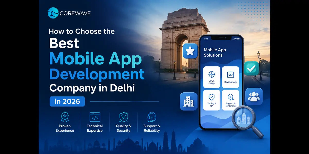 How to Choose the Best Mobile App Development Company in Delhi in 2026