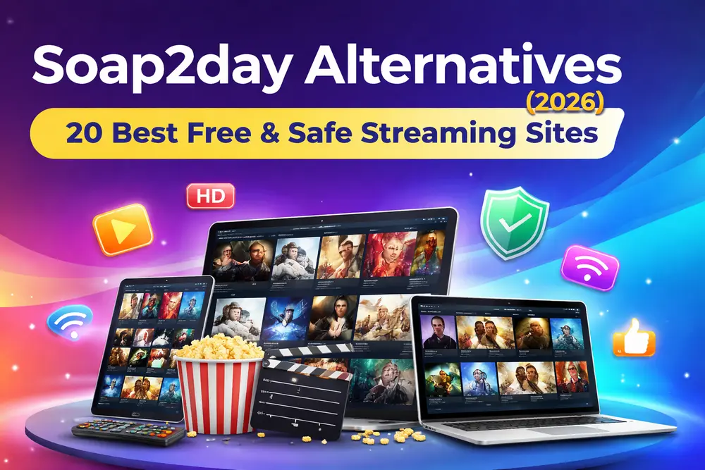 Soap2day Alternatives (2026): 20 Best Free & Safe Streaming Sites