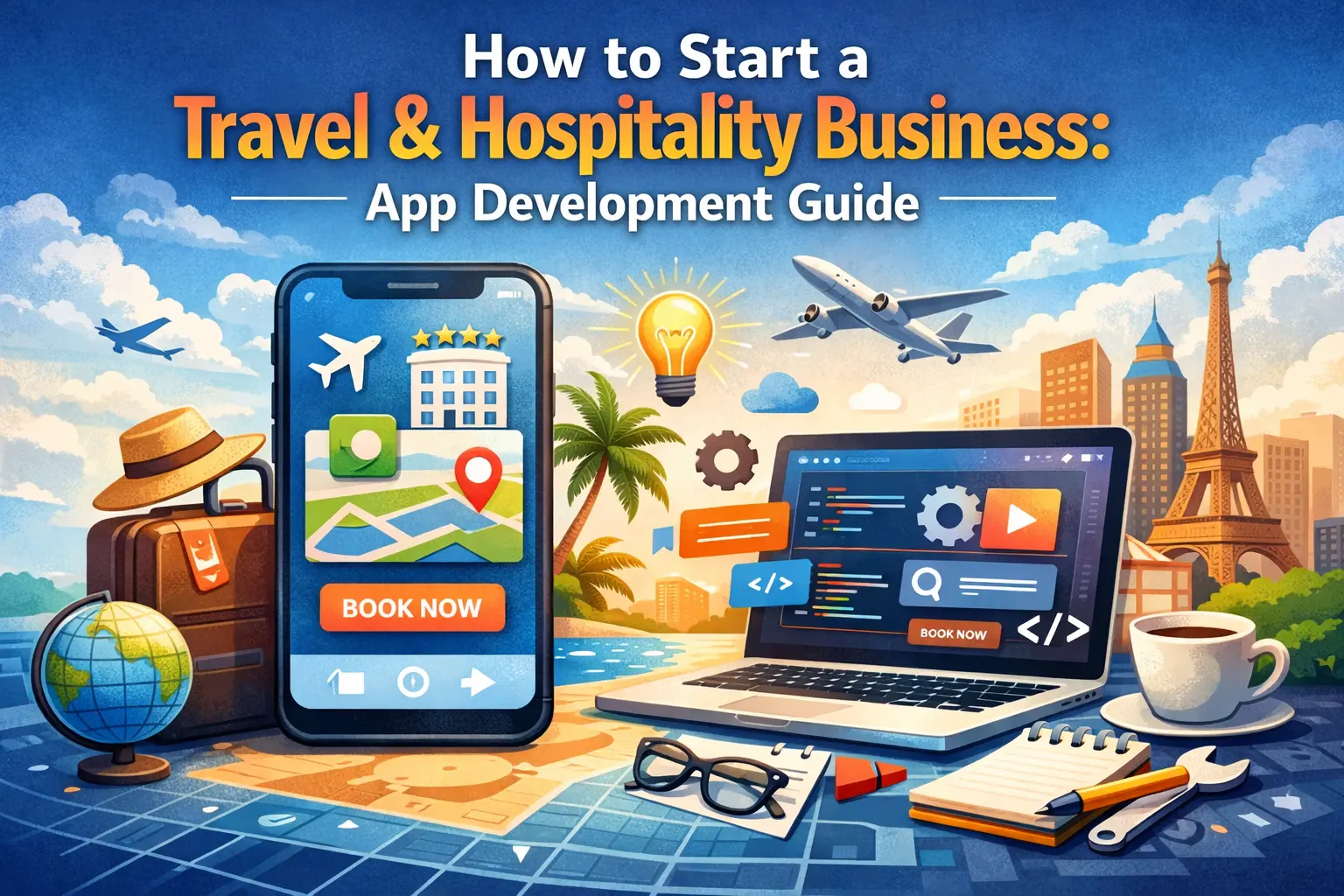 How to Start a Travel & Hospitality Business: App Development Guide