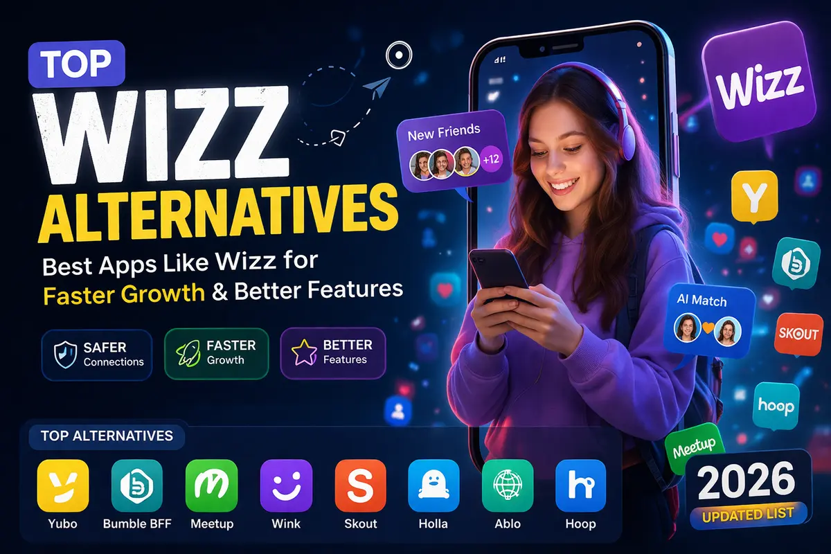 Top Wizz Alternatives in 2026: Best Apps Like Wizz for Faster Growth & Better Features
